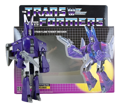 Transformadores Transformador G1 Decepticon Cyclonus Regalo 