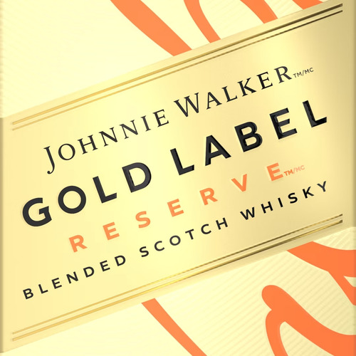 Whisky Johnnie Walker gold label reserve de 750 mL