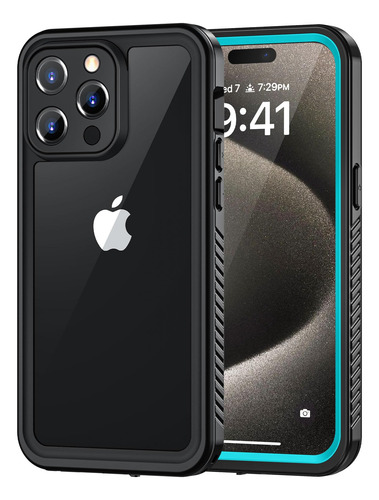 Funda Para iPhone 15 Pro Max Impermeables A Prueba De Polvo