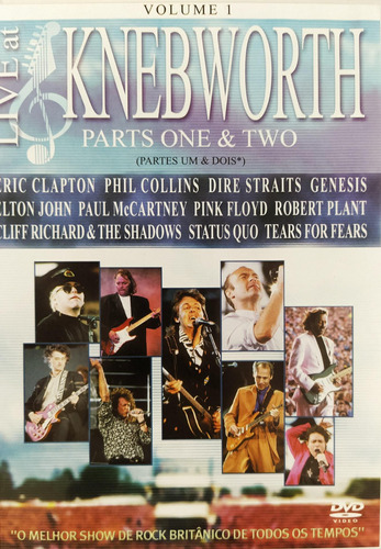 Dvd Live At Knebworth Volume 1 Novo Lacrado