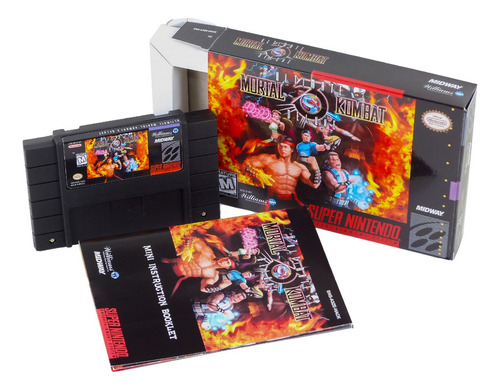Ultimate Mortal Kombat 3 Deluxe Super Nintendo Snes Completo