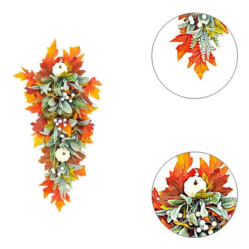 Guirnalda De De Otoño, Guirnalda De Pared Artificial Para