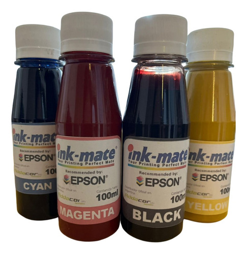 La Mejor - Tinta Ink Mate Pack X4 100 Ml C/u 