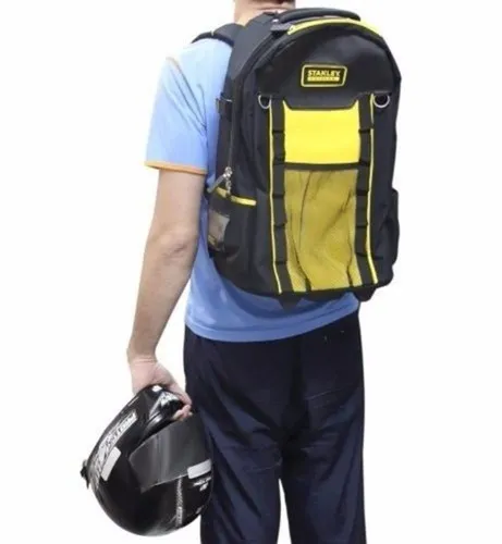 Mochila Porta Herramientas C/ruedas. Marca Stanley Color Amarillo