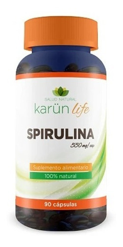 Spirulina 550mg | Espirulina Máxima | 90 Caps.