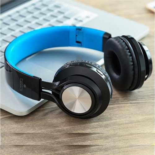 Audifonos Bluetooth Estereo Con Microfono Microsd Recargable
