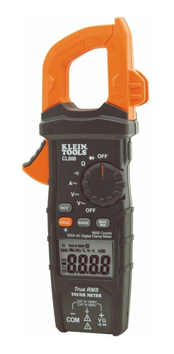 Klein Tools (cl600) Multimetro De Gancho 600a