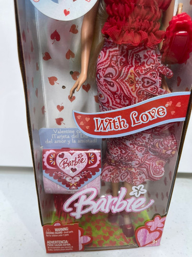 Barbie With Love Doll Muñeca 2005 Valentine Day 30cm Mattel (Usado)