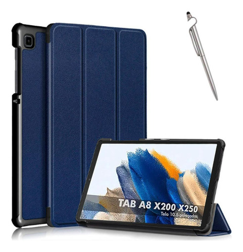 Capa Premium Para Samsung Tab A8 X200 / X205 10.5 + Pelicula