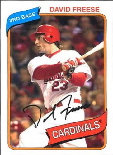 2012 Topps Archives 125 David Freese Cardinals Tarjeta De Bé