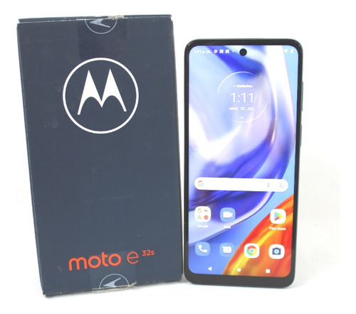  Moto E32s Dual Sim 64 Gb Slate Grey 4 Gb Ram Desbloqueado Usado (g)