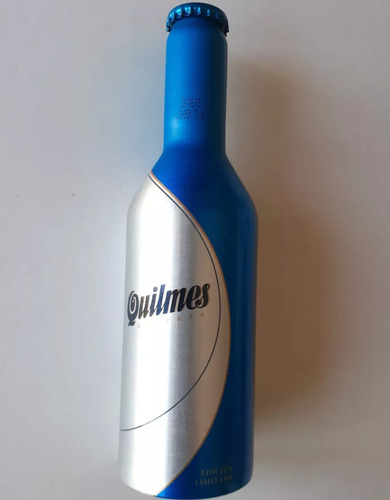 Botella De Quimes. Aluminio. Coleccionable. (Usado)