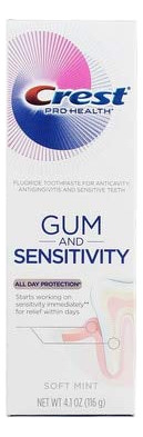 Pasta De Dientes Crest Pro Health Sensitive And Gum 120 Ml X