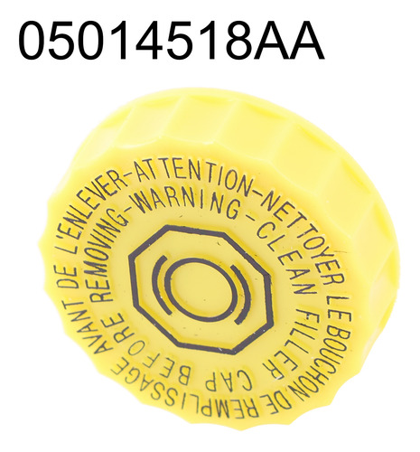 Tapa De Cilindro Brake Master Para Jeep 05014518aa