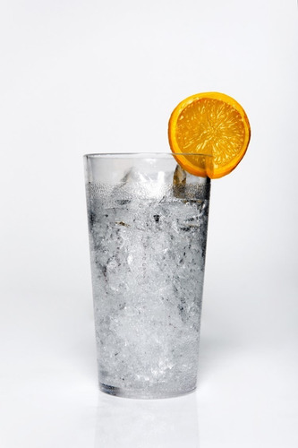 8 Pzs Vaso 16oz Policarbonato Alta Resistencia Color Transparente