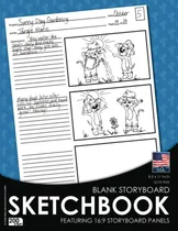 Comprar Libro: Cuaderno De Bocetos Con Guion Gráfico En Blanco: Incl