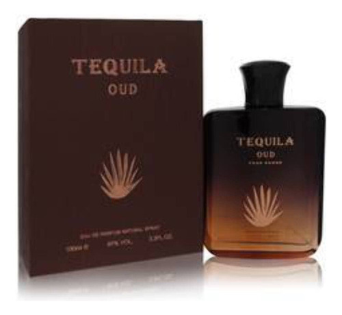 Tequila Oud For Men Eau De Parfum Spray, 3.3 Onzas