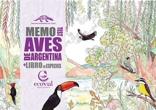 Memo Test Aves De Argentina + Libro - Ecoval Ediciones