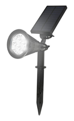 Refletor/espeto Led Solar Jardim Es1 3w 6500k Casa Jardim