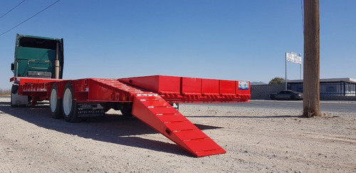 Lowboy Cama Baja Versatil 30t-40 Rampa Manual