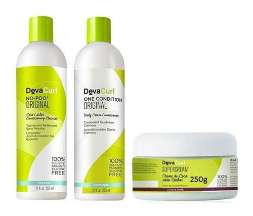 Deva Curl Original 2x355ml E Supercream 250g