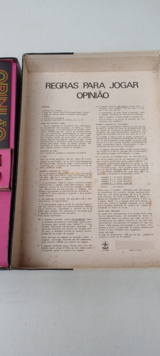 Antigo Jogo Opinião Estrela, Anos 70/80 (Usado)