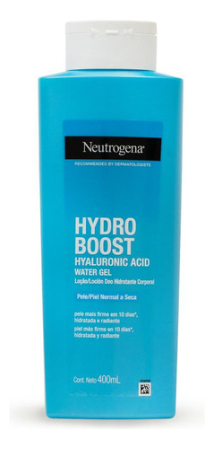 Gel Hidratante Corporal Hydro Boost 400ml Neutrogena Fragrância Lavanda Tipo De Embalagem Pote Lavanda