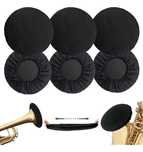 6 Pcs Trompeta Campana Cubierta Instrumento Musical Campana 