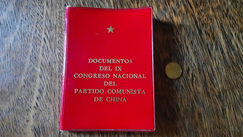 Documentos Ix Congreso Partido Comunista China Mini Libro 