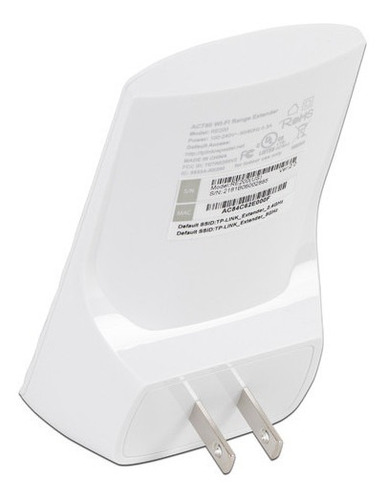 Repetidor/extensor De Cobertura Wifi Tp-link 2.4/5ghz Re200