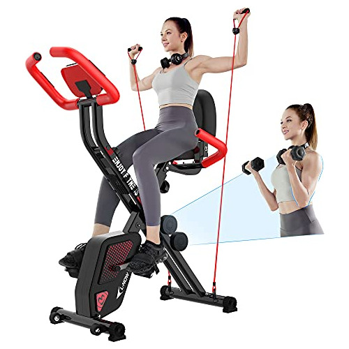 Bicicleta Estatica Plegable, Bicicleta Fija Para Fitness, De