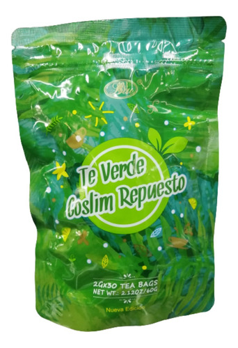 Te Verde Goslim Repuesto 30 Tea Bag - Unidad a $933
