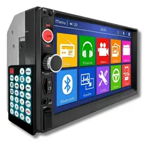 Comprar Central Multimídia Universal Knup KP-C19A Mp5 Bluetooth Espelha Dvd 2 Din Cor Preto
