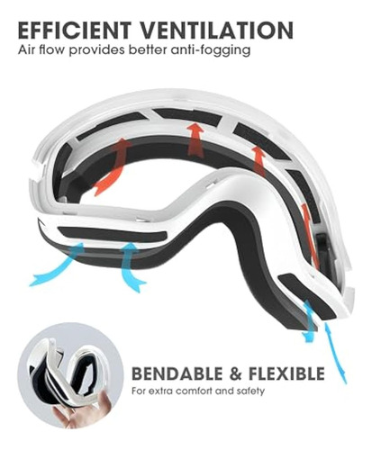 Gafas De Esquí Acure, Otg, Sobre Gafas Para Nieve