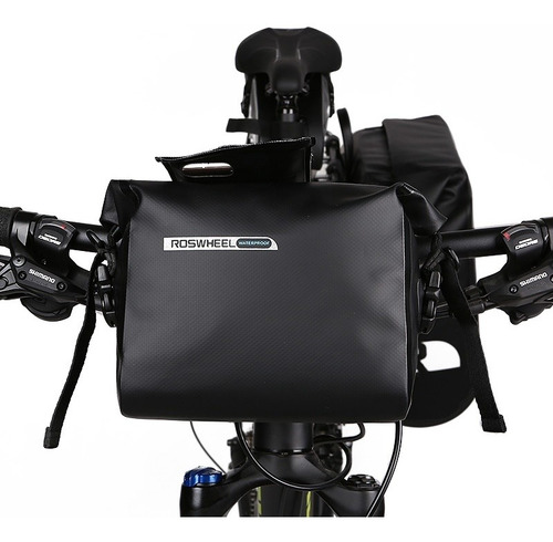 Bolso Manubrio Bicicleta Roswheel 100% Impermeable