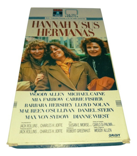 Hannah Y Sus Hermanas!! En Vhs Clásico De Colección!! (Usado)