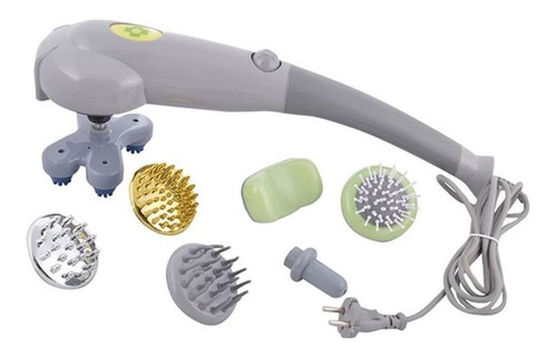 Masajeador De Cuerpo Eléctrico Con Cabeza Múltiple