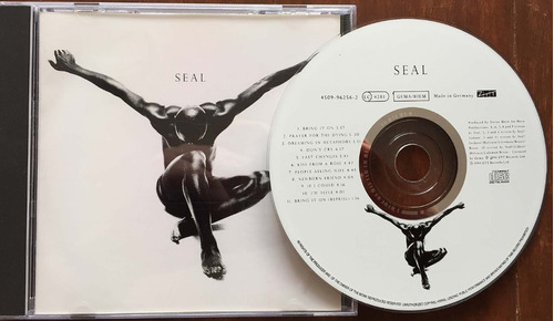 Seal Album 1994 Kiss From A Rose Cd Ztt Europa Raro Descatal