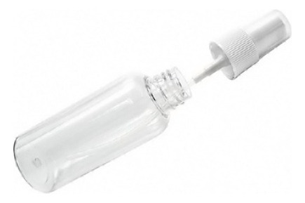 20 Botellas De Spray De Plástico Recargables De 100 Ml.