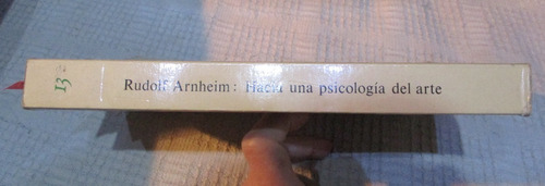 Imagen 3 de 9 de R. Arnheim - Hacia Una Psicología Del Arte. Arte Y Entropía
