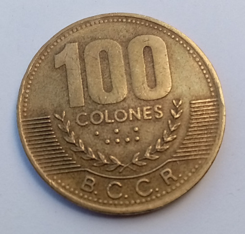 Moneda Costa Rica 100 Colones