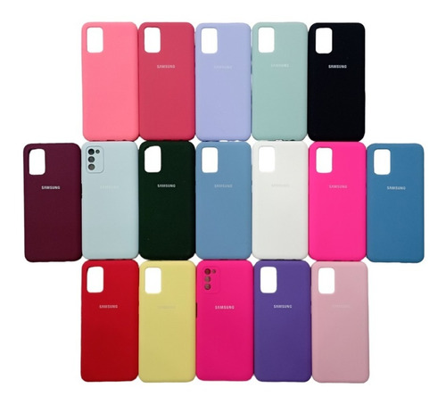 Silicone Case  Unicolor Samsung A02s