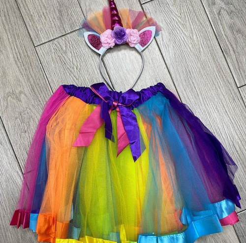 Disfraz Niña Unicornio Bailarina Hada Carnaval Halloween 