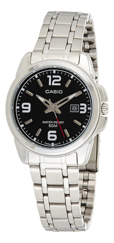 Casio Ltp1314d-1av Reloj De Cuarzo De Acero Inoxidable Plate