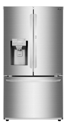 Imagen 1 de 4 de Refrigerador inverter auto defrost LG LM78SDSAF inox con freezer 660L 220V