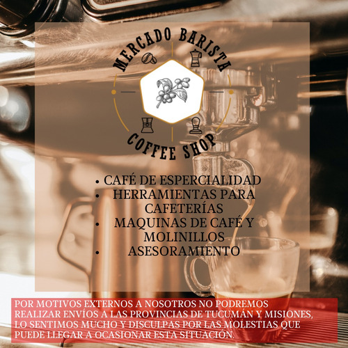 Cafellissimo Lista Para Servir -reutilizable- Ideal Casa/bar