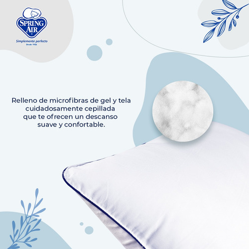Colchón Individual Basic + Almohada En Caja Spring Air Sp