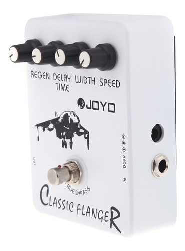 Pedal Efecto Guitarra Joyo Jf-07 Classic Flanger Con