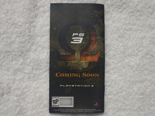 God Of War Chains Of Olympus Psp (Usado)