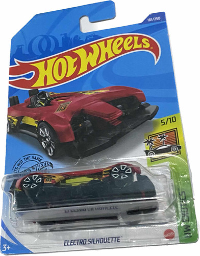 Hot Wheels Electro Silhouette Rojo